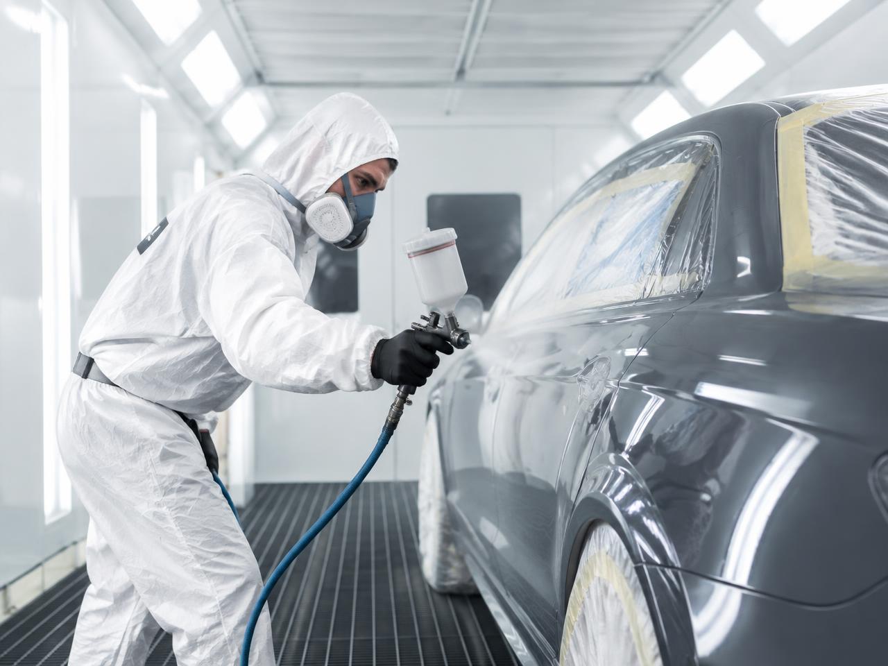 Cabine de peinture professionnelle