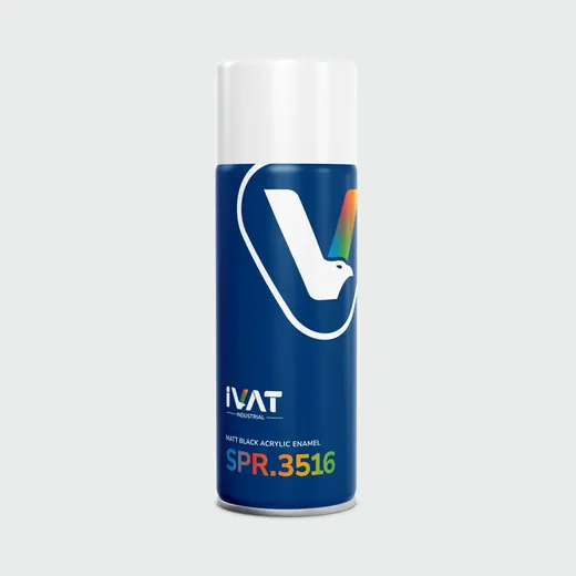 MATT BLACK ACRYLIC ENAMEL — IVAT Coatings