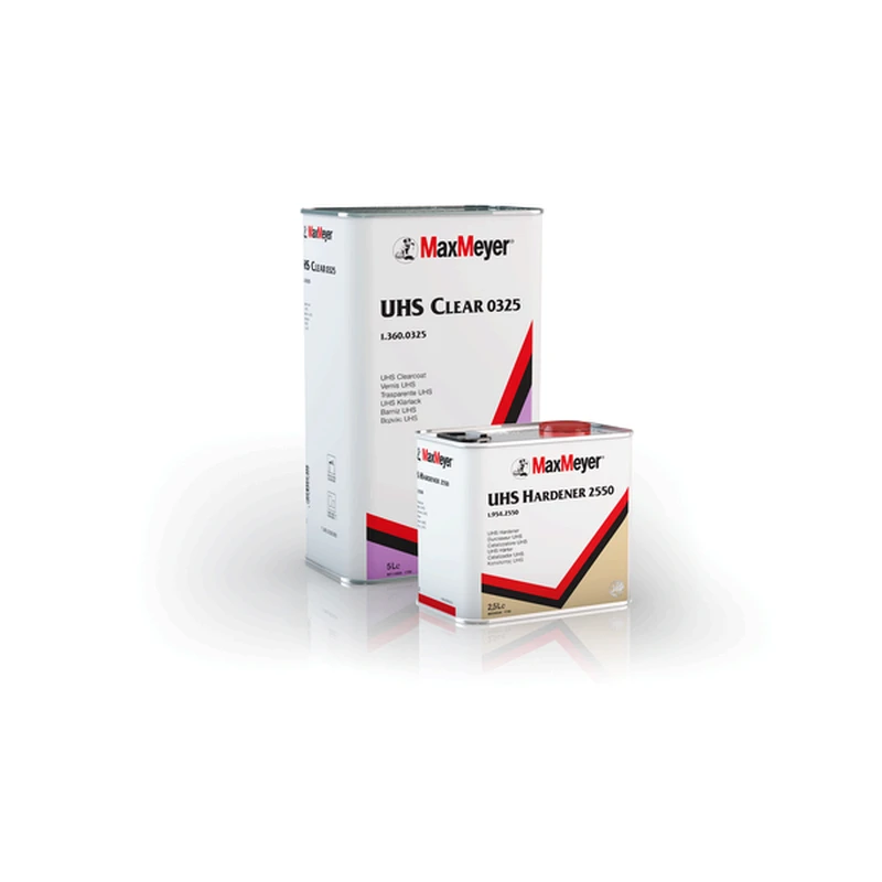 MaxMeyer UHS Clear 0325 5 L et durcisseur UHS 2550 2,5 L